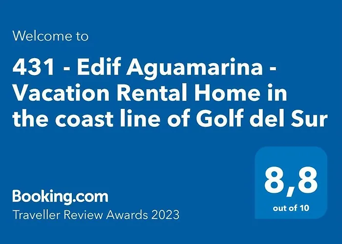 431 - Edif Aguamarina - Vacation In The Coast Line Of Golf Del Sur 圣米格尔德阿沃纳