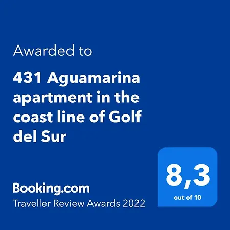 431 - Edif Aguamarina - Vacation In The Coast Line Of Golf Del Sur شقة *