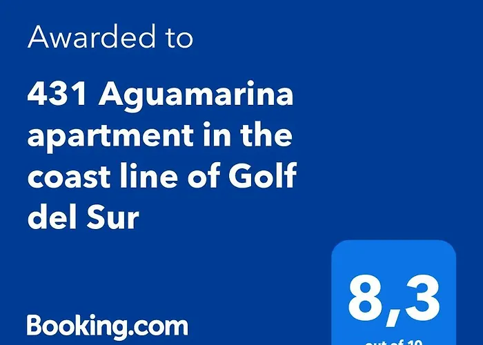 431 - Edif Aguamarina - Vacation In The Coast Line Of Golf Del Sur Апартаменты *